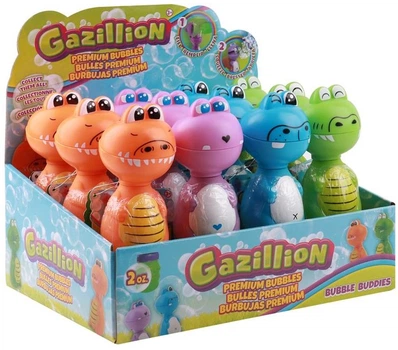 Мильні бульбашки Gazillion Діно, 59мл, в ас. (639797)