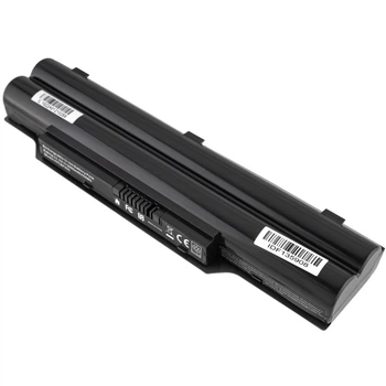 Акумуляторна батарея для ноутбука Fujitsu BP331 (AH532, FMVNBP213, FPCBP331, FPCBP347AP), 11.1V, 5600mAh, чорна, елементи LG / Samsung / Sanyo