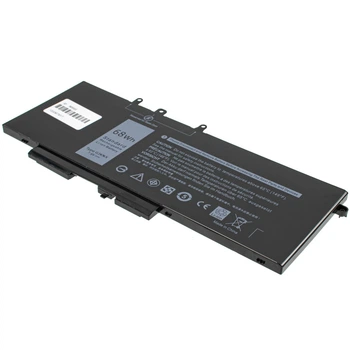 Акумуляторна батарея Dell GJKNX для ноутбуків Latitude 5480 та Latitude 5580, 7.6V, 8500mAh, 68Wh, чорний колір