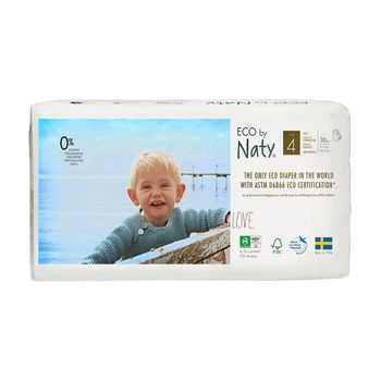Детские подгузники-трусики органические ECO by Naty размер 4 (8-15 кг) 36 шт