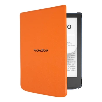Оригинальная обложка чехол PocketBook Shell Cover для PocketBook 634K3 Verse Pro Color Orange