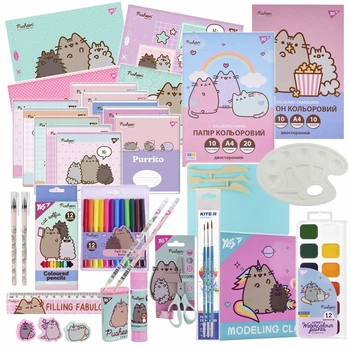 Набір канцтоварів 29 предметів Yes Pusheen PU26-001