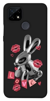 TPU чохол Demsky Metal bunny для Realme C21