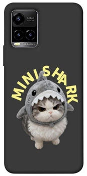 TPU чохол Demsky Kitty shark для Vivo Y21 / Y33s
