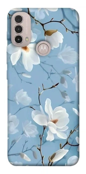TPU чохол Demsky Cold white для Motorola Moto E40
