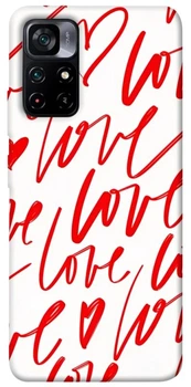 TPU чохол Demsky Love handwriting для Xiaomi Poco M4 Pro 5G