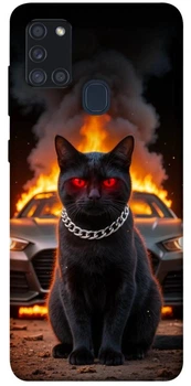 TPU чохол Demsky Black trouble для Samsung Galaxy A21s