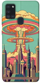 TPU чохол Demsky Сolorful explosion для Samsung Galaxy A21s