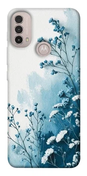 TPU чохол Demsky Blue minimal для Motorola Moto E40