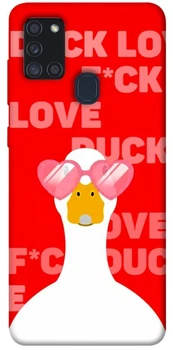 TPU чохол Demsky Lovely duck для Samsung Galaxy A21s