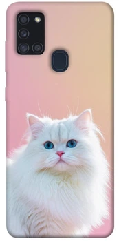 TPU чохол Demsky Pastel kitty для Samsung Galaxy A21s