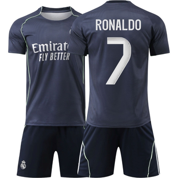 Футбольна форма дитяча Ronaldo (Роналду) 7 Real Madrid (Реал Мадрид) 22 розмір зріст 125-130 см темно-синя