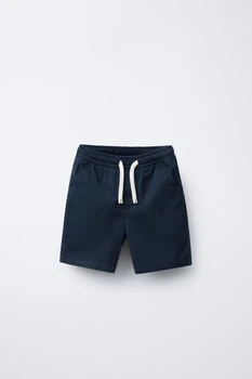 Шорти твілові на хлопчика Zara 110 см темно-синій