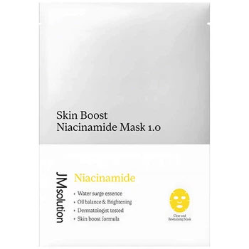 Тканинна маска для обличчя з ніацинамідом JMSOLUTION SKIN BOOST NIACINAMIDE MASK 1.0