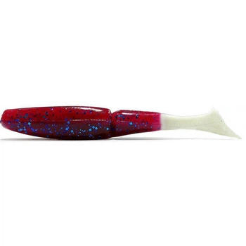 Силикон GAMBLER 3.75" Little EZ Plum Blue White Tail (9шт/уп,EZ3097