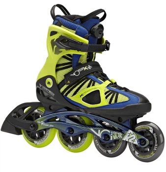Роликові ковзани для дорослих K2 VO2 100 X BOA M 43.5 (10.0US) 280мм Black/lime/blue (3040006)