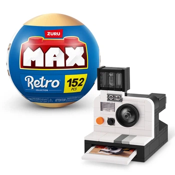 Конструктор в капсуле Max серии Retro S1 – Фотоаппарат Поллароид Max (6348)