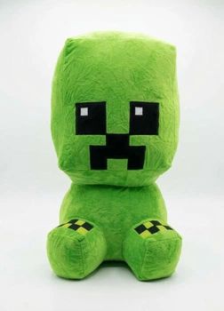 Мягкая детская игрушка Крипер Майнкрафт 60 см Minecraft зеленый (9157/60)
