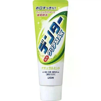 Зубная паста с фтором и микро гранулами от кариеса мята-фрукты Lion Denter Clear MAX Spare Mint 140 гр