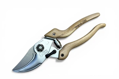Секатор обводной LOWE N9.104 Natural Series, срез 22 мм, деревянные ручки с гикори