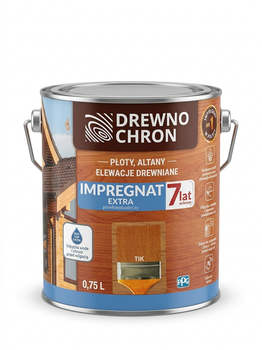 Просочення для дерева Drewnochron Impregnat Extra темний тік 0,75л