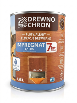 Просочення для дерева Drewnochron Impregnat Extra темний махонь 0,75л