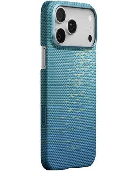 Чехол Pitaka Ultra-Slim PitaTap для iPhone 17 Pro (Lucid Blue)