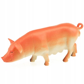 Гумова фігурка свині Farm Animal, сільськогосподарські тварини, 20×9,5×4,5 см