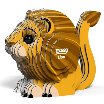 Пазл Eugy 3D Зоопарк Лев (XEG-070)