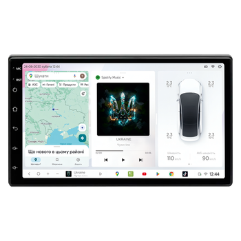 Автомагнітола Drivex S3 QLED 2-DIN 7" 8x1.6GHz 4x64GB 4G YD7388 45W ASP TM2313