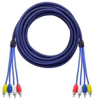 Межблочный кабель 5 мертов 4 канала Voice RCA-B450