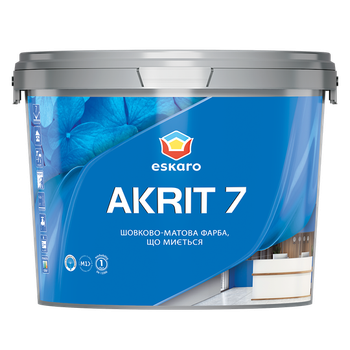 Шелково-матовая краска Akrit 7 TR New 2,7л