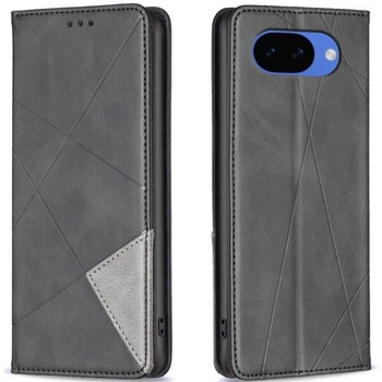 Чехол-книжка с карманами UniCase Geometric Pattern для Google Pixel 10a - Black