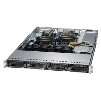 Корпус Supermicro 1U CSE-813MFTQC-350CB2, Серебристый - 423304