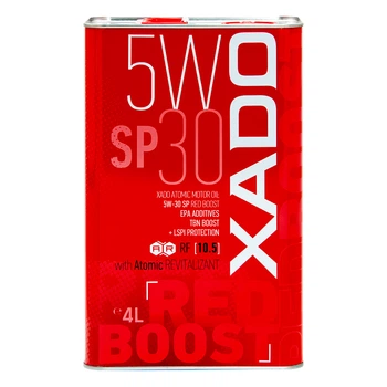 Моторне масло Xado Atomic Oil Red Boost 5W-30 4л ХА 26285