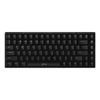 Механічна клавіатура Wlmouse YING75 HE Forged Carbon Fiber, TTC switch, 82Key, 8K, RGB EN, Black/Чорний (WLMYING75B)