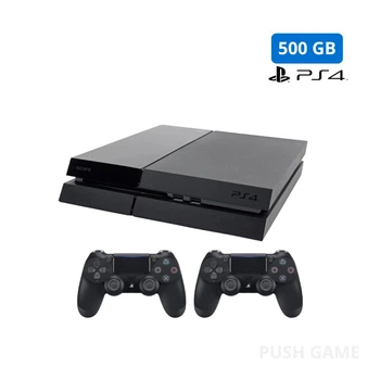 Игровая приставка Playstation 4 Fat 500GB Black Б/У +2 Гемпады