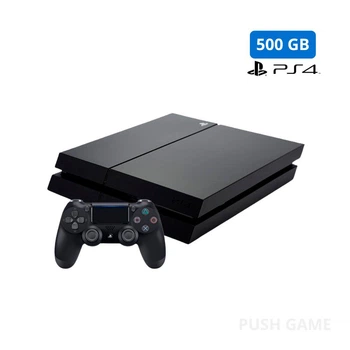 Игровая приставка Playstation 4 Fat 500GB Black Б/У "Комплект"