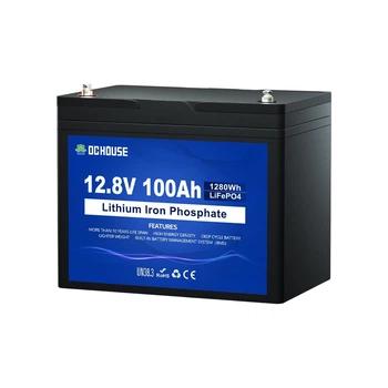 Акумулятор LiFePO4 DC HOUSE 12.8V 100Ah Bluetooth (ECO-LFP1210003) (305765)