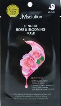 Маска для лица JMsolution Be Nature Rose & Blooming Mask, 24ml