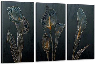Картина модульна Art Dekors Квіти 100х150 см ART-180 3A