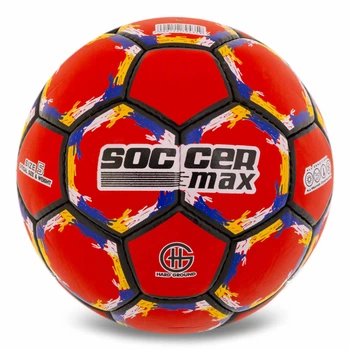 М'яч футбольний SOCCERMAX FB-6525 №5 Різнокольоровий