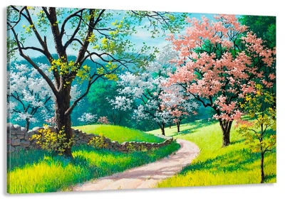 Картина на полотні Art Dekors Дерева сад 60x100 см MLP 83