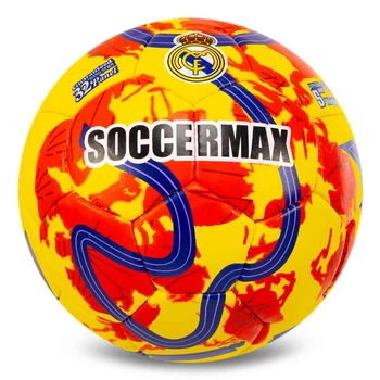 М'яч футбольний SOCCERMAX REAL MADRID FB-0047-812 №5 Різнокольоровий