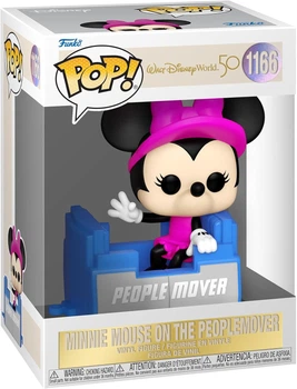 Фігурка Мінні Маус на PeopleMover — Funko Pop! DISNEY: WALT DISNEY WORLD 50TH — MINNIE MOUSE ON THE PEOPLEMOVER #1166