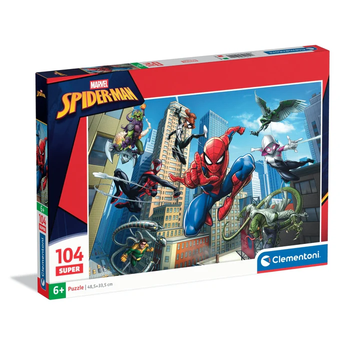 Пазл Clementoni: SuperColor — Marvel Spider-Man / Людина-павук (104 елементи) — 25014