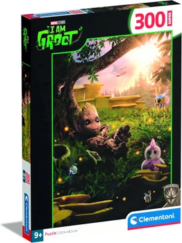 Пазл Clementoni: SuperColor — Marvel I Am Groot / Я есть Грут (300 элементов) — 21734