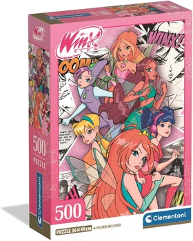 Пазл Clementoni: Winx Club — Винкс (500 элементов) — 35154