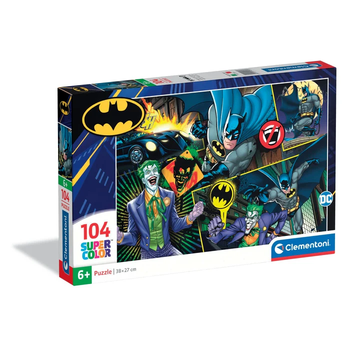 Пазл Clementoni: SuperColor — DC Batman / Бетмен (104 елементи) — 25031