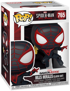 Фигурка Майлз Моралес в классическом костюме — Funko Pop! MARVEL: SPIDER-MAN — MILES MORALES IN CLASSIC SUIT #765